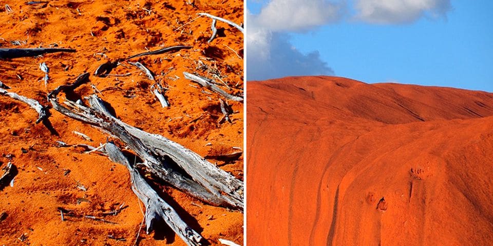 Red earth – Kyle Taylor / Red rock – Paul Arps