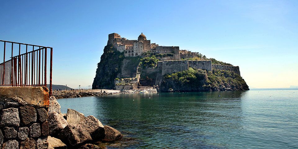 The volcanic island of Ischia