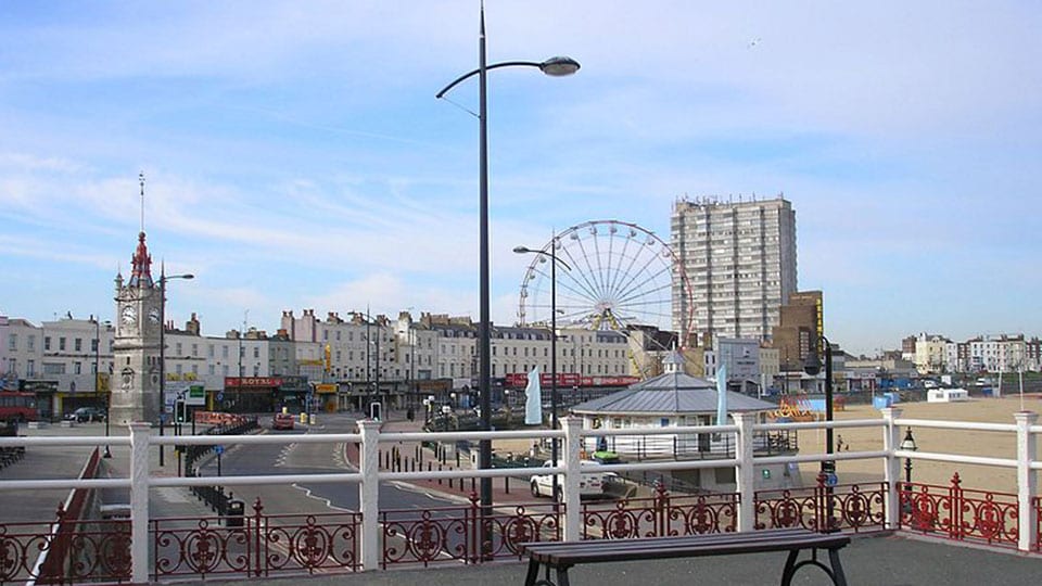 The amusement arcades at Margate