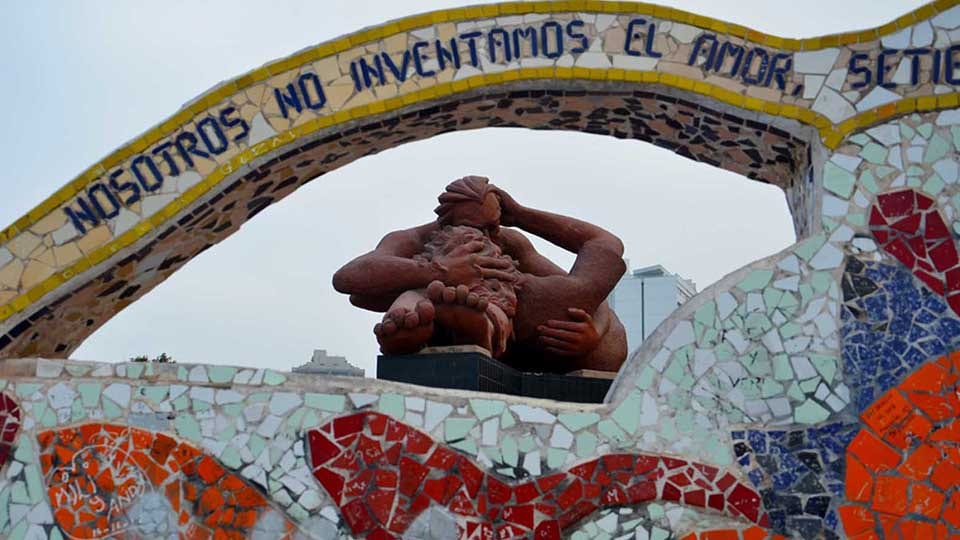 Parque del Amor in Lima, Peru